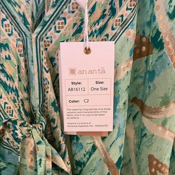 Chic Geometric Maxi Dress with Bow Detail - Picture 3 of 8